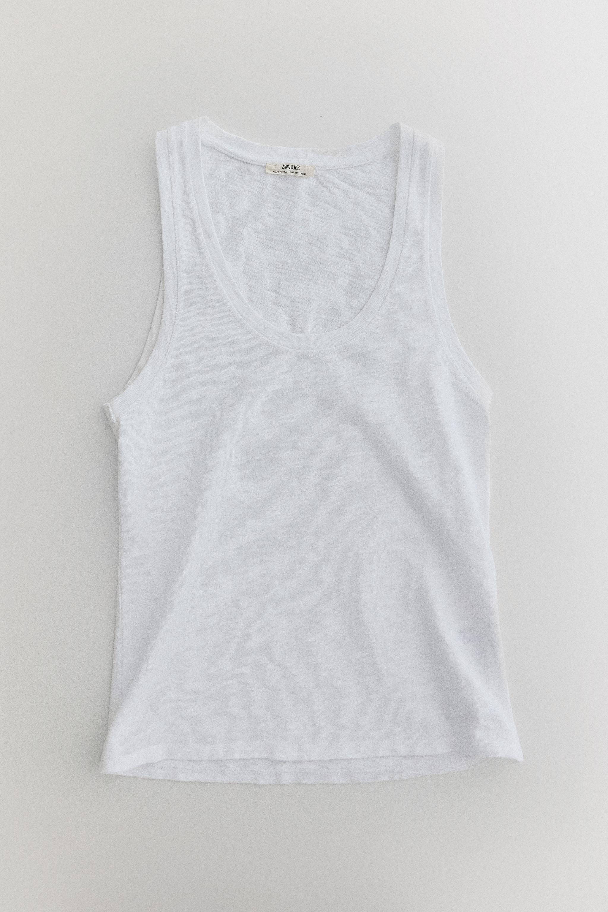 TOP COTON À BRETELLES